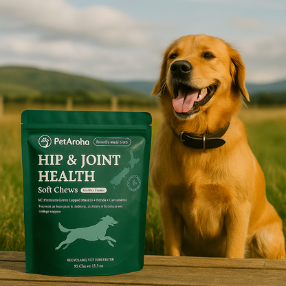 PetAroha Hip & Joint Health Soft Chews For Dogs 60 Chews